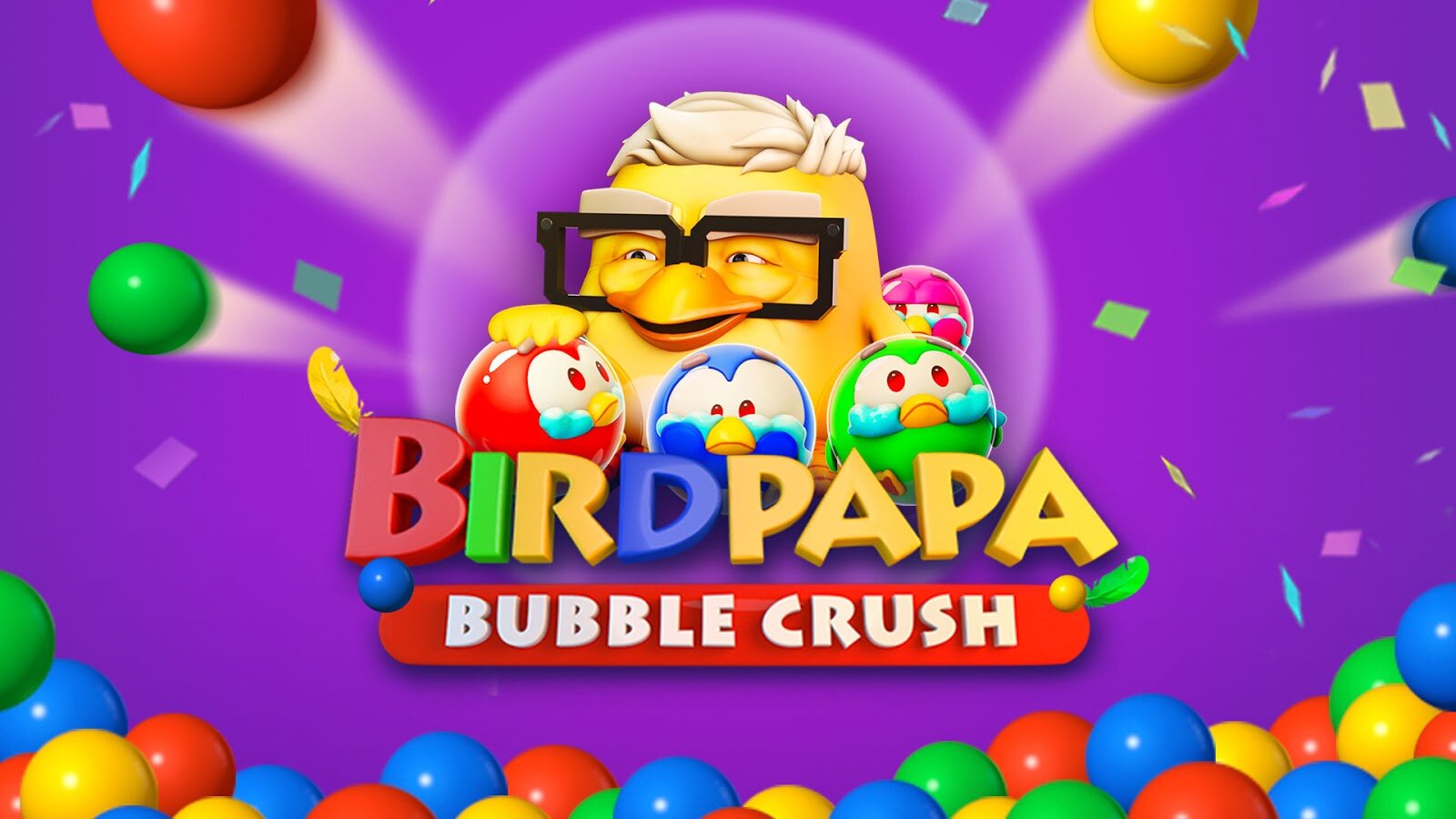 Birdpapa - Bubble Crush Game Gameplay Android Mobile 