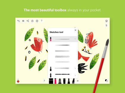 Tayasui Sketches 1.5.1. Скриншот 9