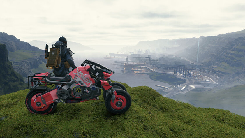 В Death Stranding вышло обновление по мотивам Cyberpunk 2077