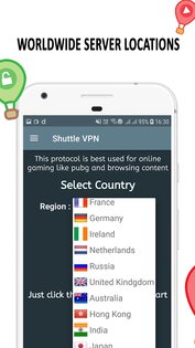 Shuttle VPN 2.1. Скриншот 1