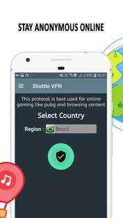 Shuttle VPN 2.1. Скриншот 2