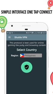 Shuttle VPN 2.1. Скриншот 3