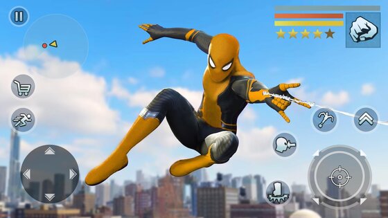 Super Spider Rope Hero 1.0.2. Скриншот 2
