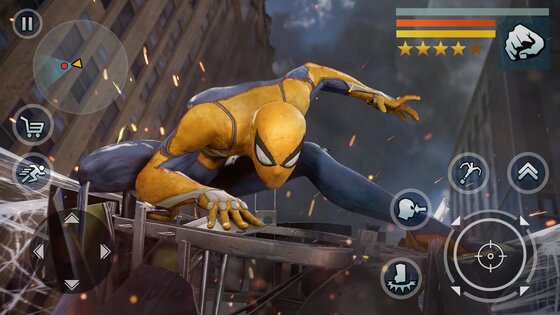 Super Spider Rope Hero 1.0.2. Скриншот 3