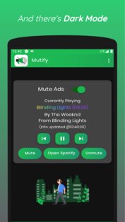 Mutify – блокировка рекламы в Spotify 2.5.3. Скриншот 3