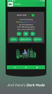 Mutify – блокировка рекламы в Spotify 2.6.2. Скриншот 5