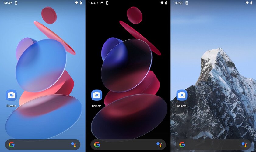 Снежная гора и плавающая геометрия: живые обои из MIUI 12 уже можно скачать