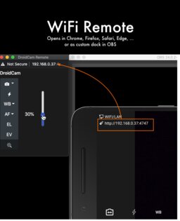 DroidCam OBS 8.0. Скриншот 5