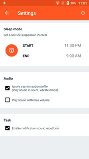 Battery Sound Notification 2.14. Скриншот 8