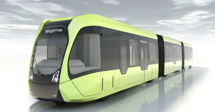 Первый беспилотный трамвай появится в России в следующем году