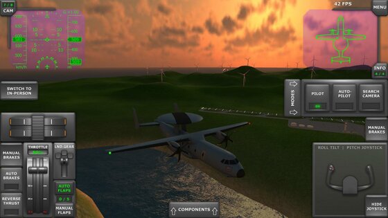 Turboprop Flight Simulator 1.30.5. Скриншот 7