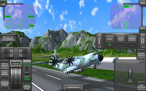 Turboprop Flight Simulator 1.30.5. Скриншот 11