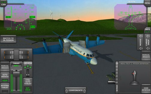 Turboprop Flight Simulator 1.32. Скриншот 13