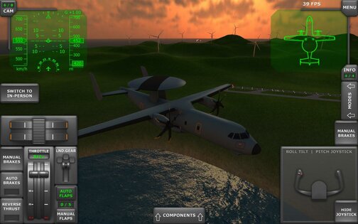 Turboprop Flight Simulator 1.31. Скриншот 14