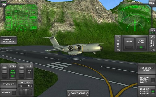 Turboprop Flight Simulator 1.30.5. Скриншот 17