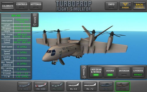 Turboprop Flight Simulator 1.30.5. Скриншот 18
