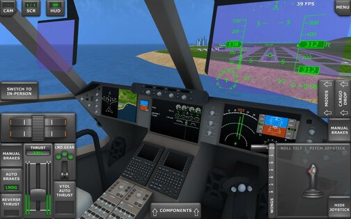 Turboprop Flight Simulator 1.30.5. Скриншот 20