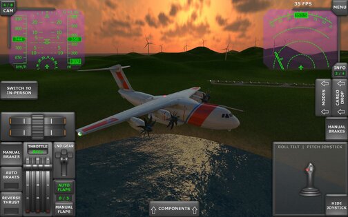 Turboprop Flight Simulator 1.31. Скриншот 23