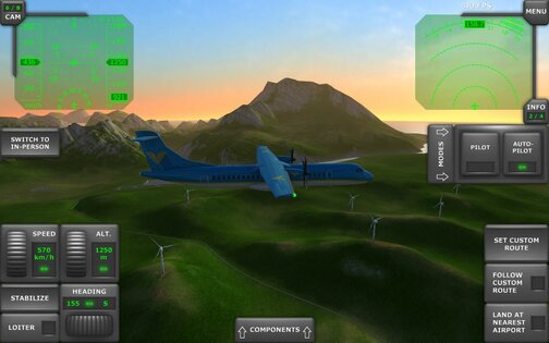 Turboprop Flight Simulator 1.31. Скриншот 25