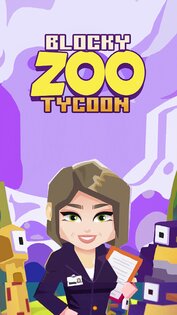Blocky Zoo Tycoon 0.7. Скриншот 1