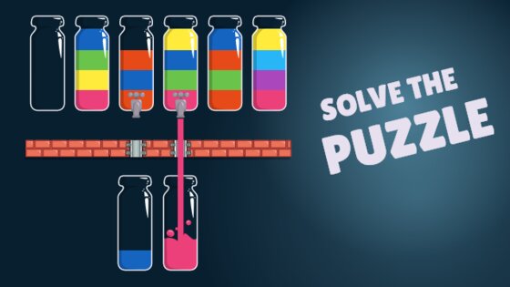 Cups - Water Sort Puzzle 4.1.90. Скриншот 8