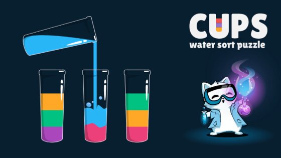 Cups - Water Sort Puzzle 4.1.90. Скриншот 22