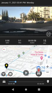 Dashboard Cam 7.0.5. Скриншот 3
