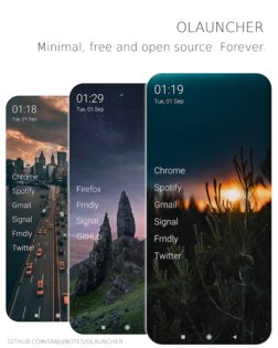 Olauncher 5.3.2. Скриншот 1