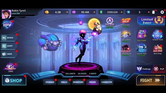Cyber Fighters 1.12.14. Скриншот 21