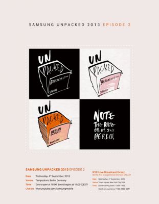 Samsung рассылает приглашения на свою конференцию Unpacked