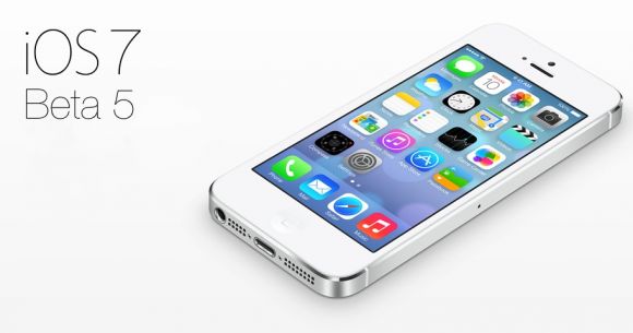 Компания Apple выпустила iOS 7 Beta 5