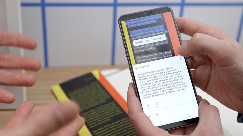 Google Lens теперь переводит надписи через камеру смартфона даже без интернета