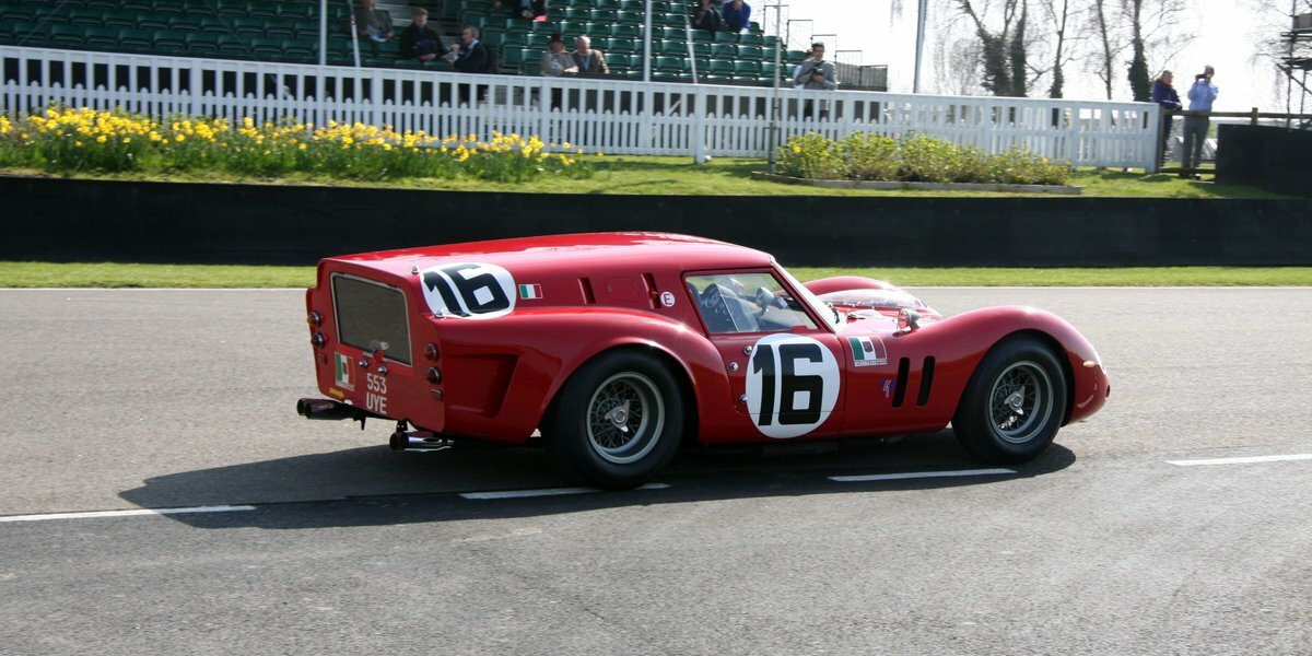 Ferrari 250 GTO crash