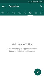 X Plus Messenger 10.3.5. Скриншот 1