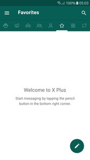 X Plus Messenger 11.8.2.1. Скриншот 1