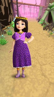 Царевны — игра в 3D догонялки для девочек 0.1. Скриншот 5