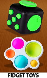 Fidget Cube 3D Antistress 3.3.9. Скриншот 2