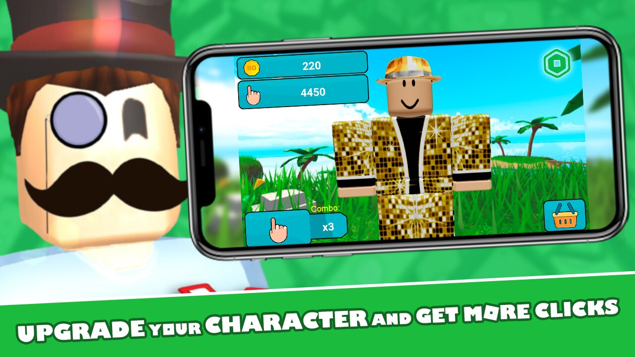 Скачать RoClicker — Free Robux 1.2.1 для Android