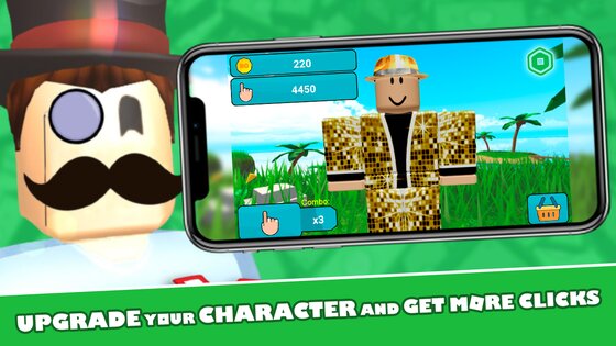 RoClicker — Free Robux 1.2.1. Скриншот 2