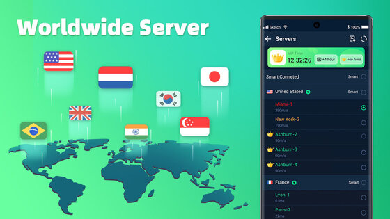 XY VPN 4.9.307. Скриншот 2