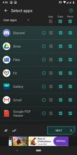 Migrate – перенос данных на новые прошивки 6.0.1. Скриншот 3