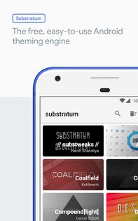 Substratum Theme Engine 998. Скриншот 1