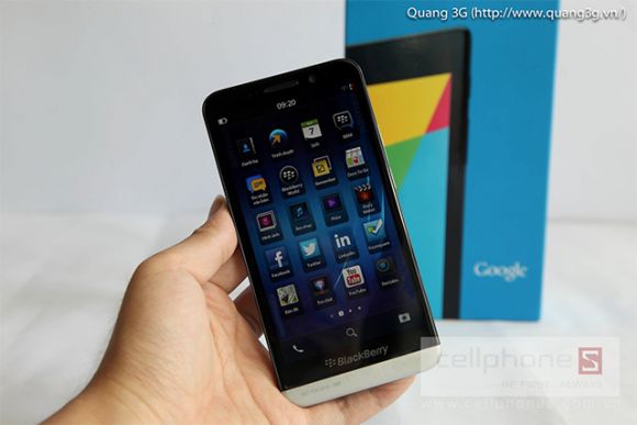 Новый смартфон BlackBerry Z30 засветился на видео