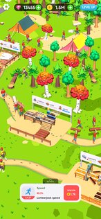 Idle Lumber Mill 2.2.2. Скриншот 4