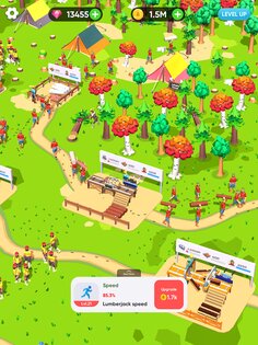 Idle Lumber Mill 2.2.2. Скриншот 14