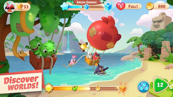 Angry Birds Journey 3.8.2. Скриншот 3