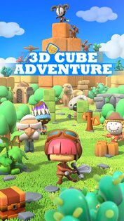3D Cube Adventure 1.0.10. Скриншот 1