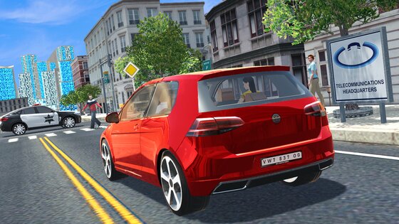 Car Simulator Golf 1.5. Скриншот 2