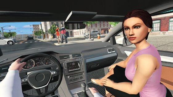 Car Simulator Golf 1.3. Скриншот 4