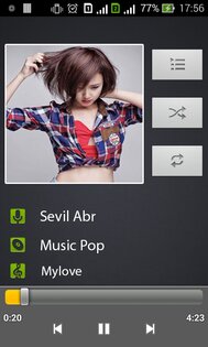 Музыкальный MP3-плеер 2.68.08. Скриншот 3
